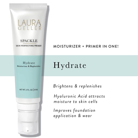 🆕 Laura Geller Spackle Skin Perfecting Primer Hydrate - Picture 4 of 11